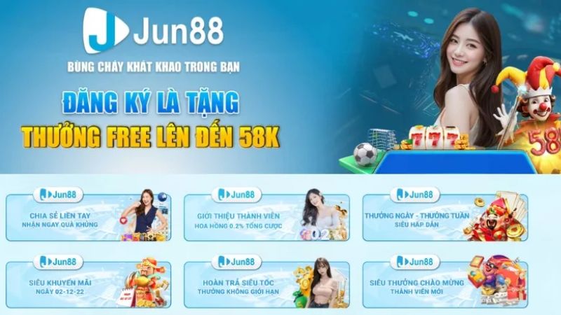 Xóc đĩa 3D JUN88 3 Chương trình khuyến mãi JUN88 phong phú